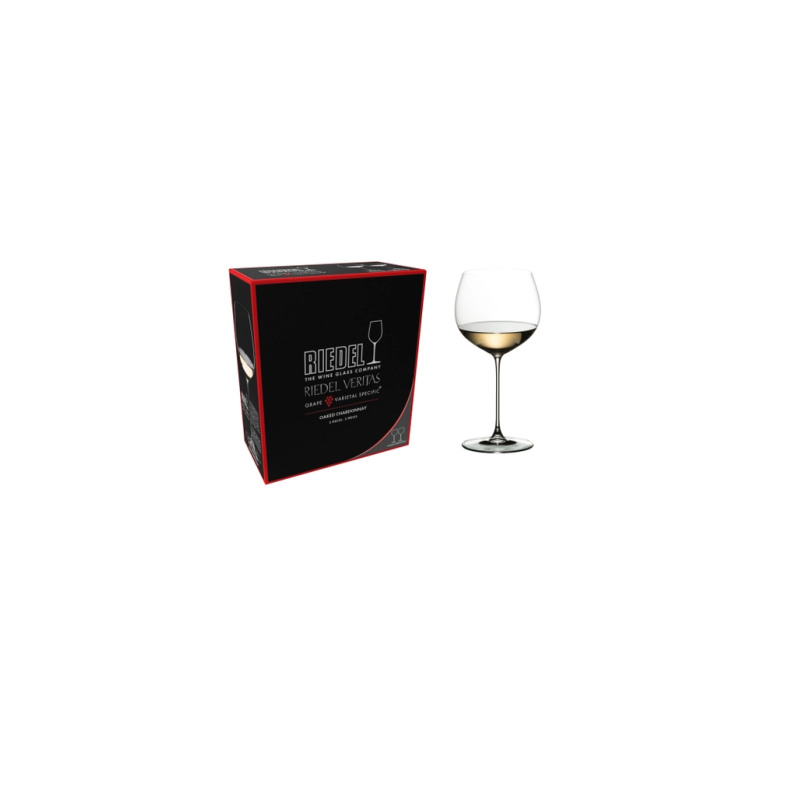 VERRES RIEDEL VERITAS OAKED CHARDONNAY (CARTON DE 6)