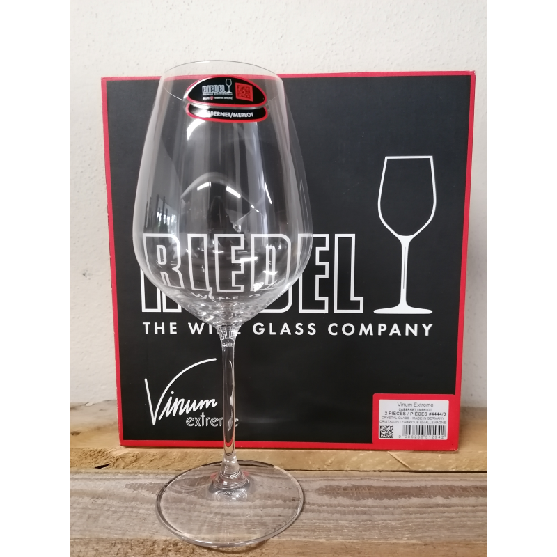 VERRES RIEDEL VINUM EXTREME CABERNET/MERLOT (CARTON DE 2)