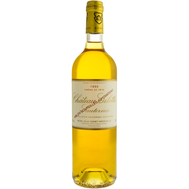 Château GILETTE CREME DE TETE 1990