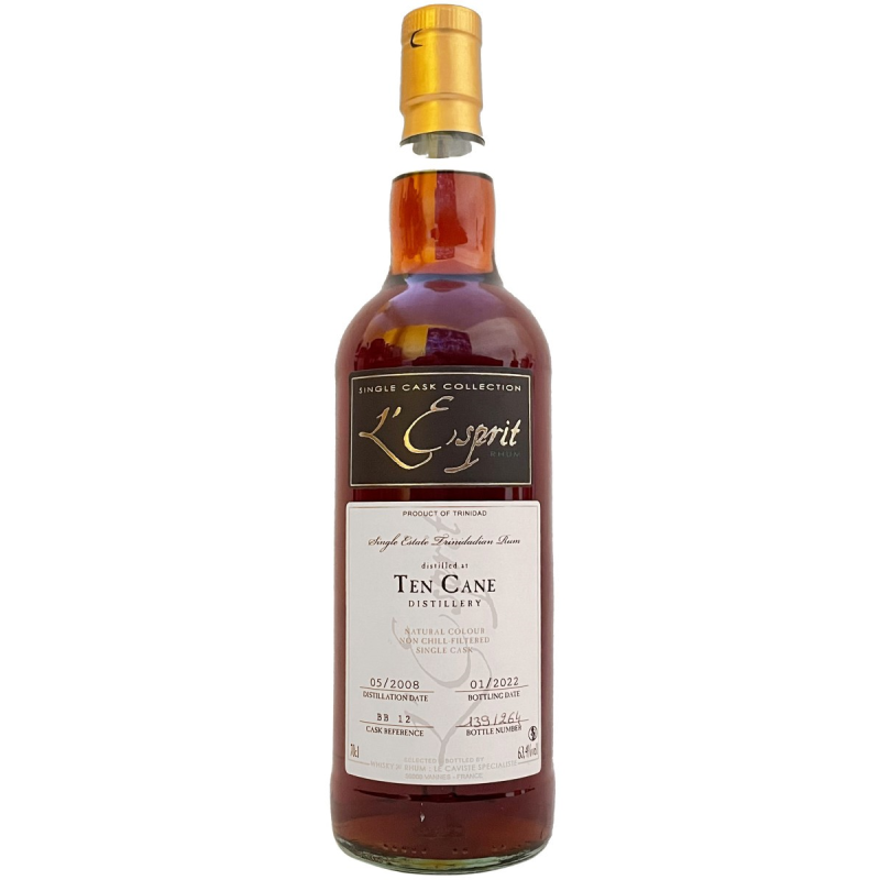 L'ESPRIT TEN CANE (TRINIDAD) 70 CL 2008