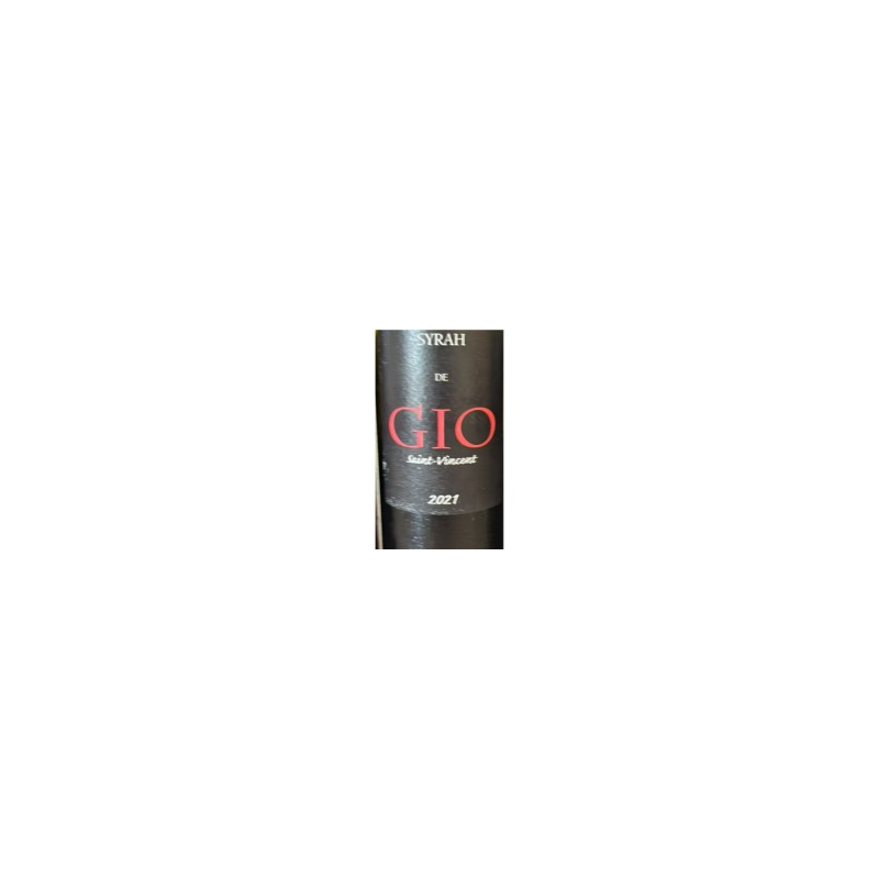 Clos SAINT VINCENT SYRAH DE GIO 2021