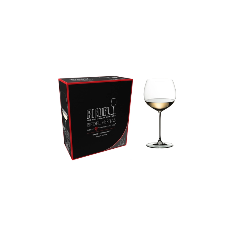 VERRES RIEDEL VERITAS OAKED CHARDONNAY (CARTON DE 6)