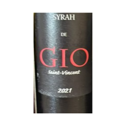Clos SAINT VINCENT SYRAH DE GIO 2021