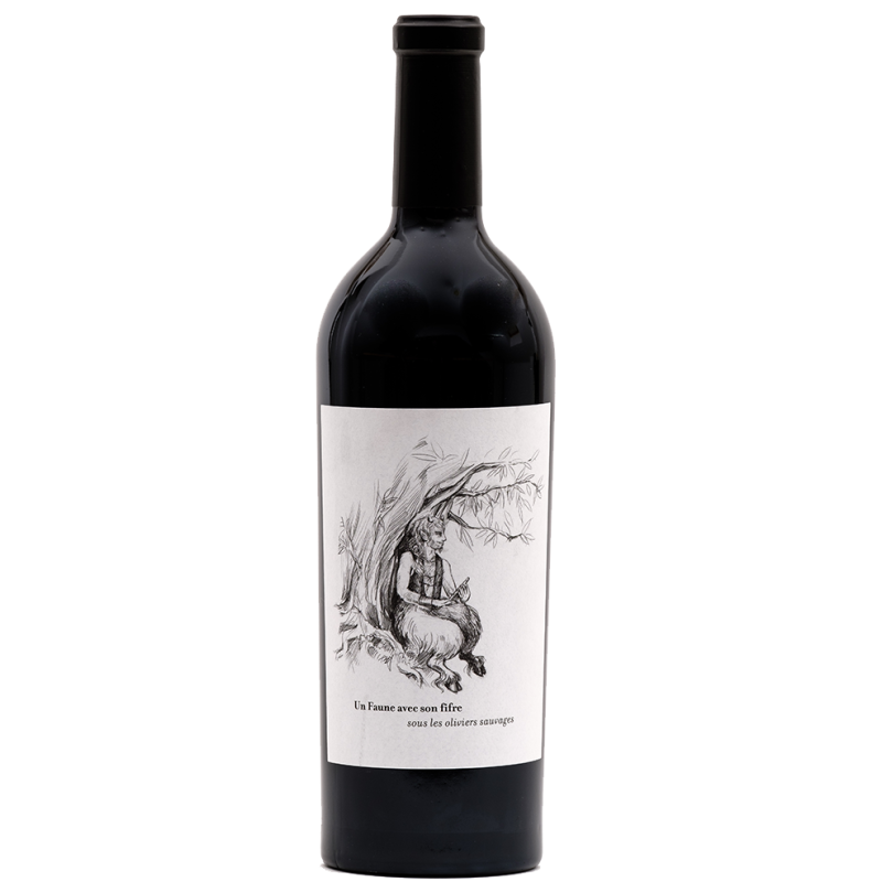 Domaine DU CLOS DES FEES UN FAUNE AVEC SON FIFRE SOUS LES OLIVIERS 2019