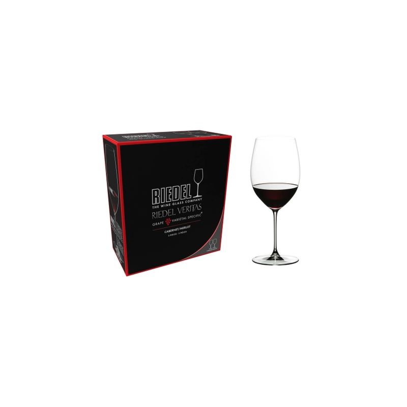 VERRES RIEDEL VERITAS CABERNET MERLOT (CARTON DE 6)