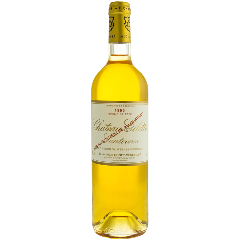 illustration du vin Château Gilette Creme de Tete 1996