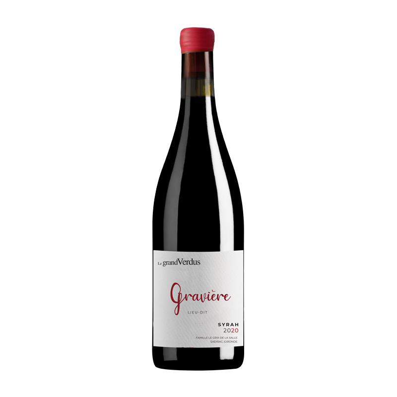 Château LE GRAND VERDUS GRAVIERE SYRAH 2020