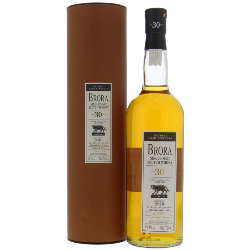 BRORA 30 YO 9TH RELEASE (BOTTLED 2010)