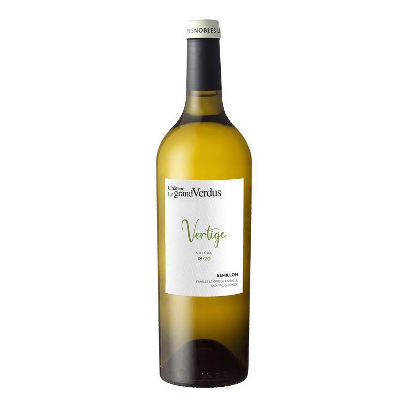 Château LE GRAND VERDUS VERTIGE SOLERA