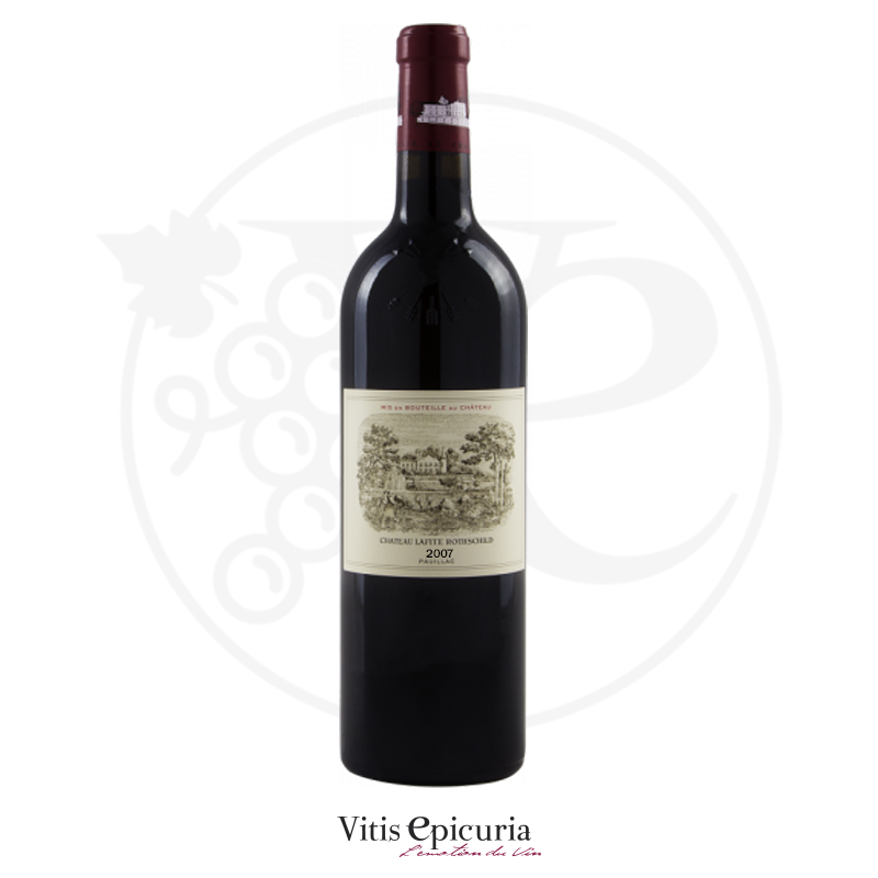capture du vin Château Lafite Rothschild 2007 1er cc