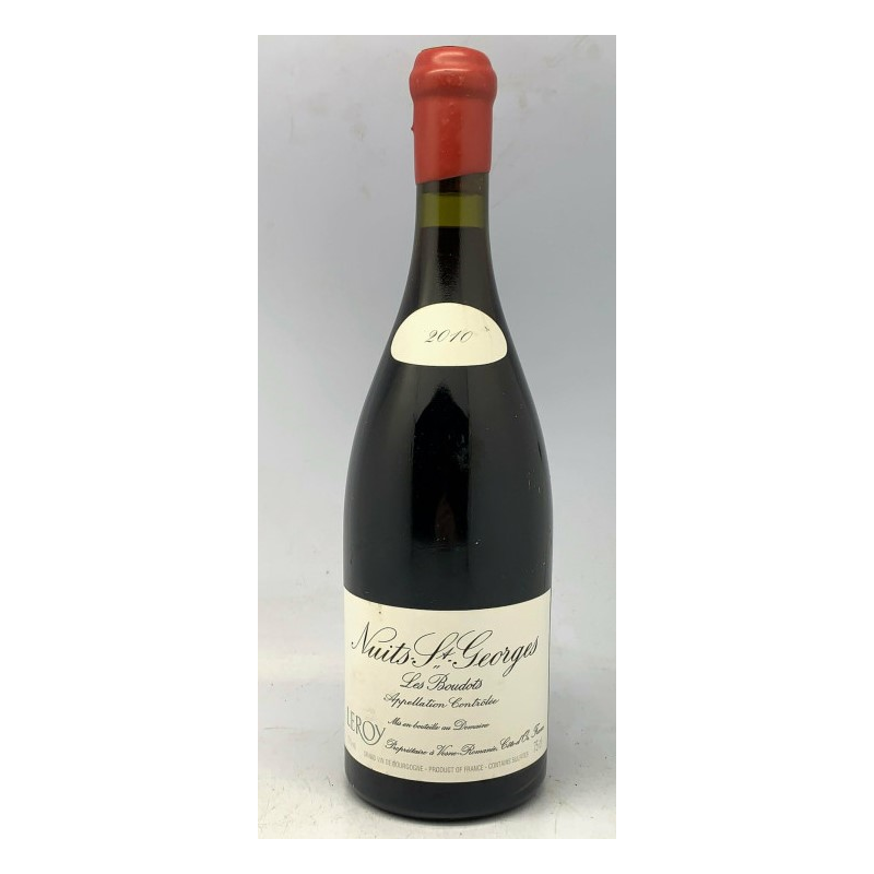 Domaine LEROY AUX BOUDOTS 2010