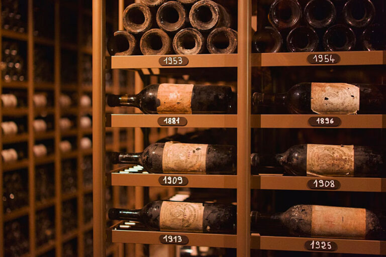 Conservation de ses vins